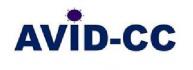 Logo for the AVID-CC trial.